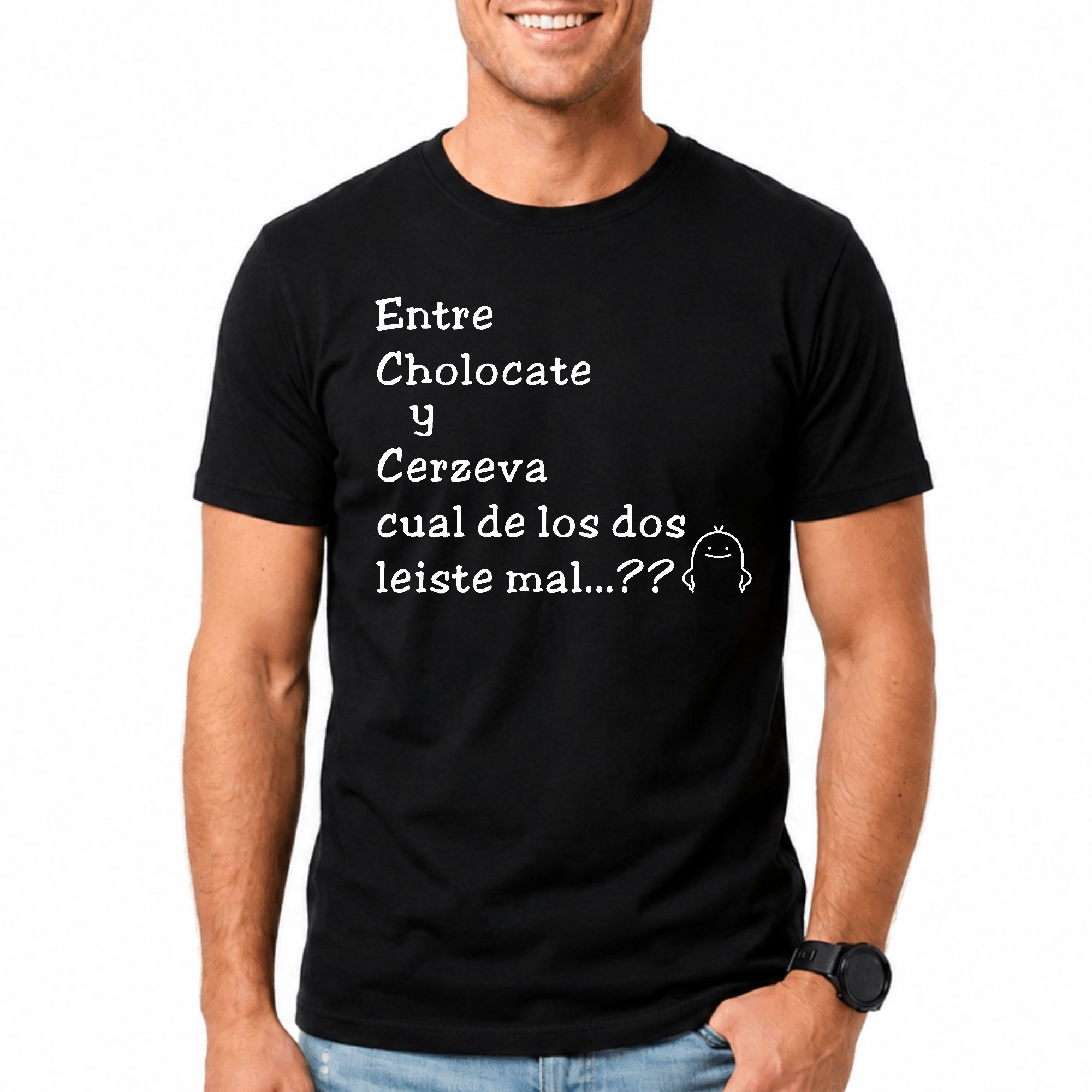 Entre cholocate y cerzeva