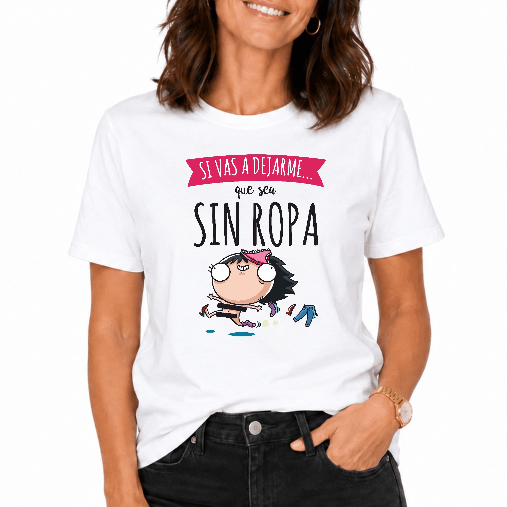 Si me dejas, que sea sin ropa