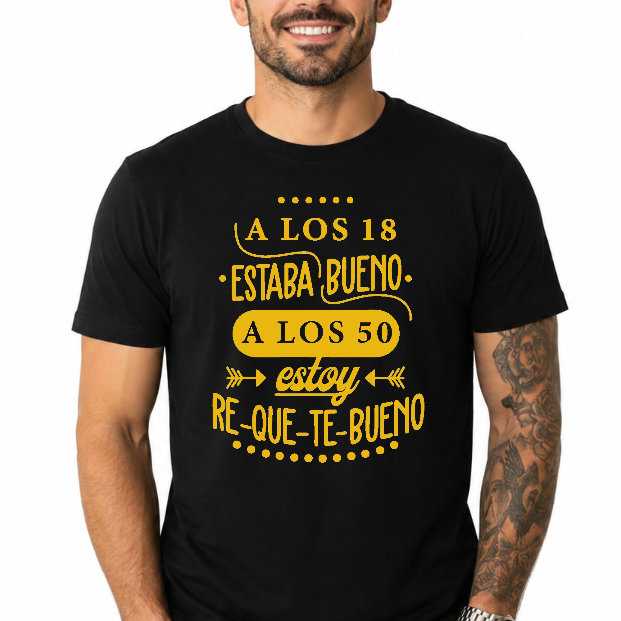 A los 18 estaba bueno