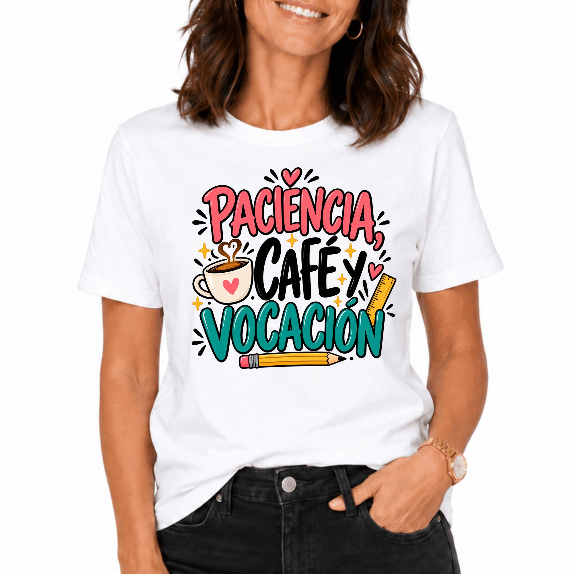 Paciencia, Café y Vocación – Regalo para Profesores
