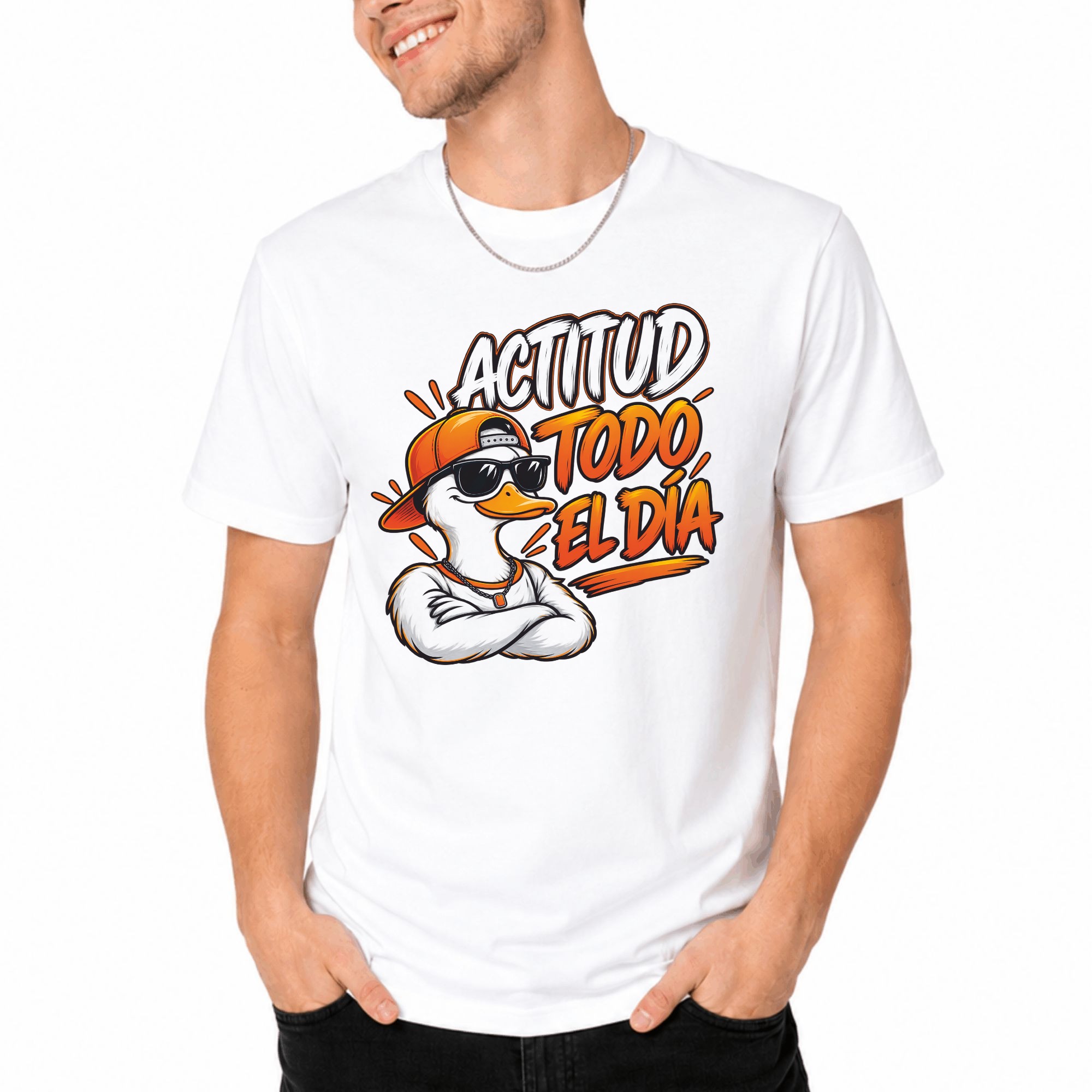 Actitud Todo el Día - Pato con Estilo